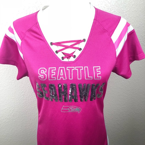 pink seattle seahawks jersey